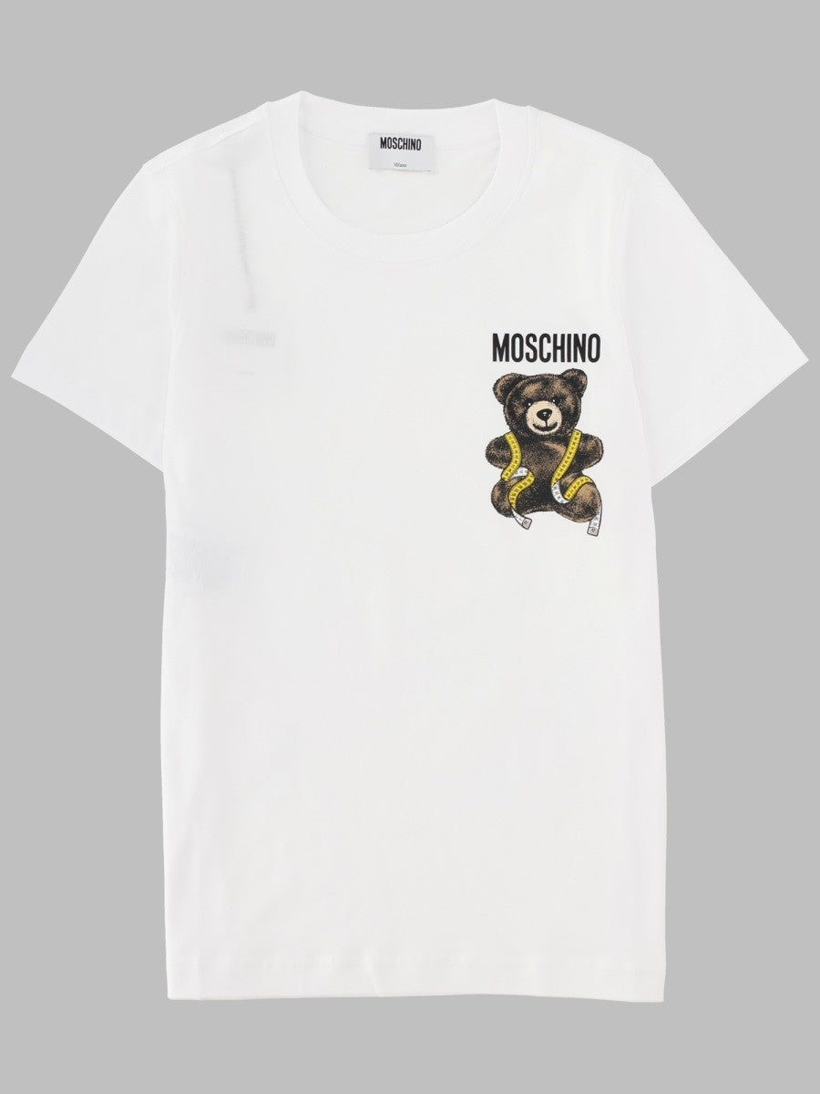 Moschino Women's Shirt Teddy White