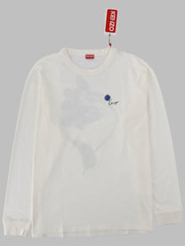 Kenzo Men's Shirt Tulip Manica Lunga White
