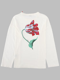 Kenzo Women's Shirt Tulip Manica Lunga White