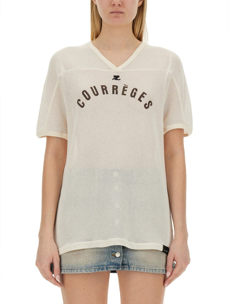 courrèges Women's Shirt White