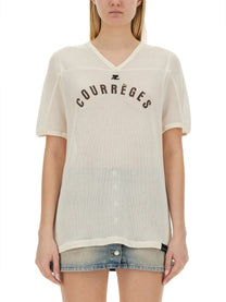 courrèges Women's Shirt White
