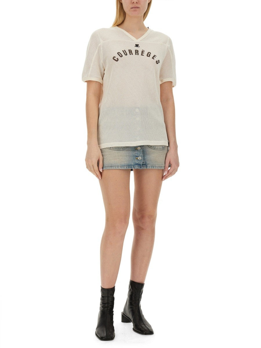 courrèges Women's Shirt White