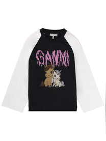 Ganni Women's Shirt Black