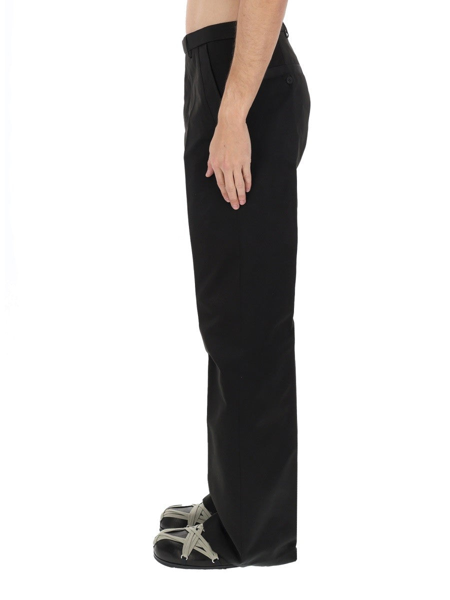 Rick Owens Men's Tailored Geth Pants Black