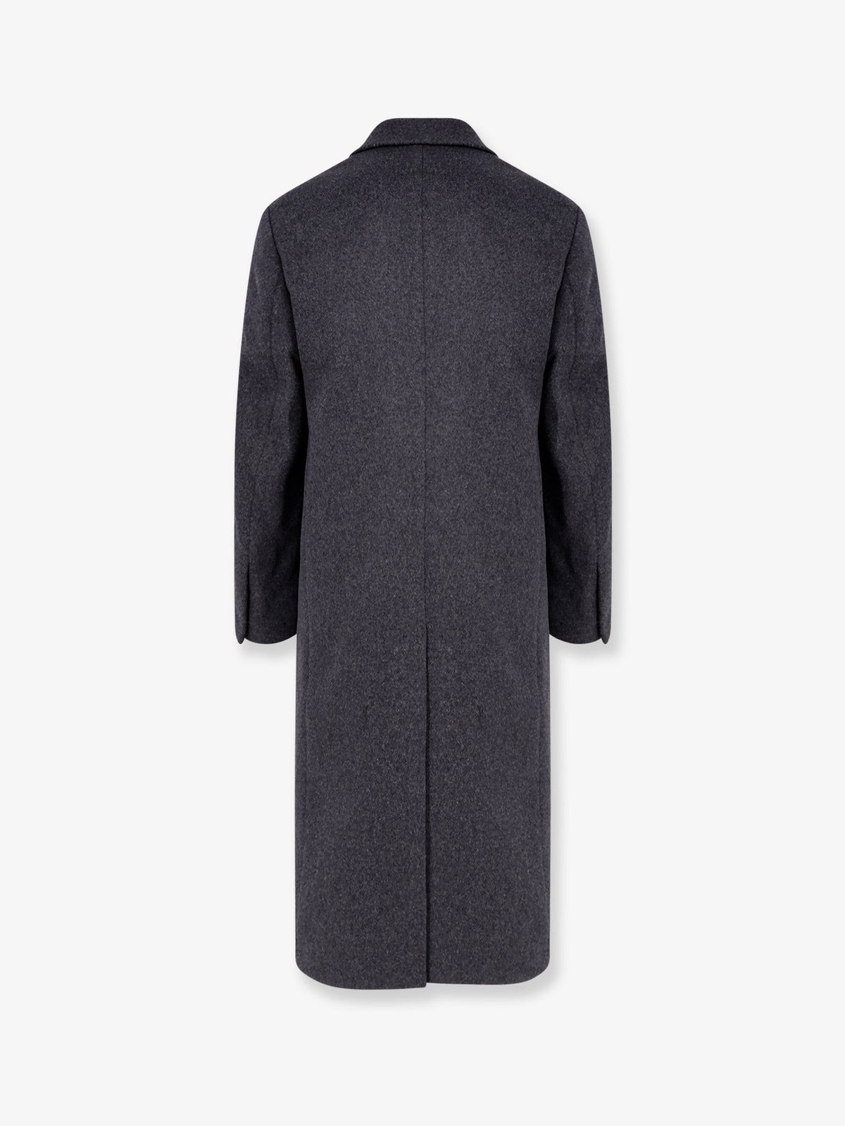 Tonywack Men's Tailored Wool and Cashmere Coat Grey