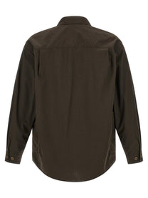 snow peak Takibi Overshirt Brown, view 2