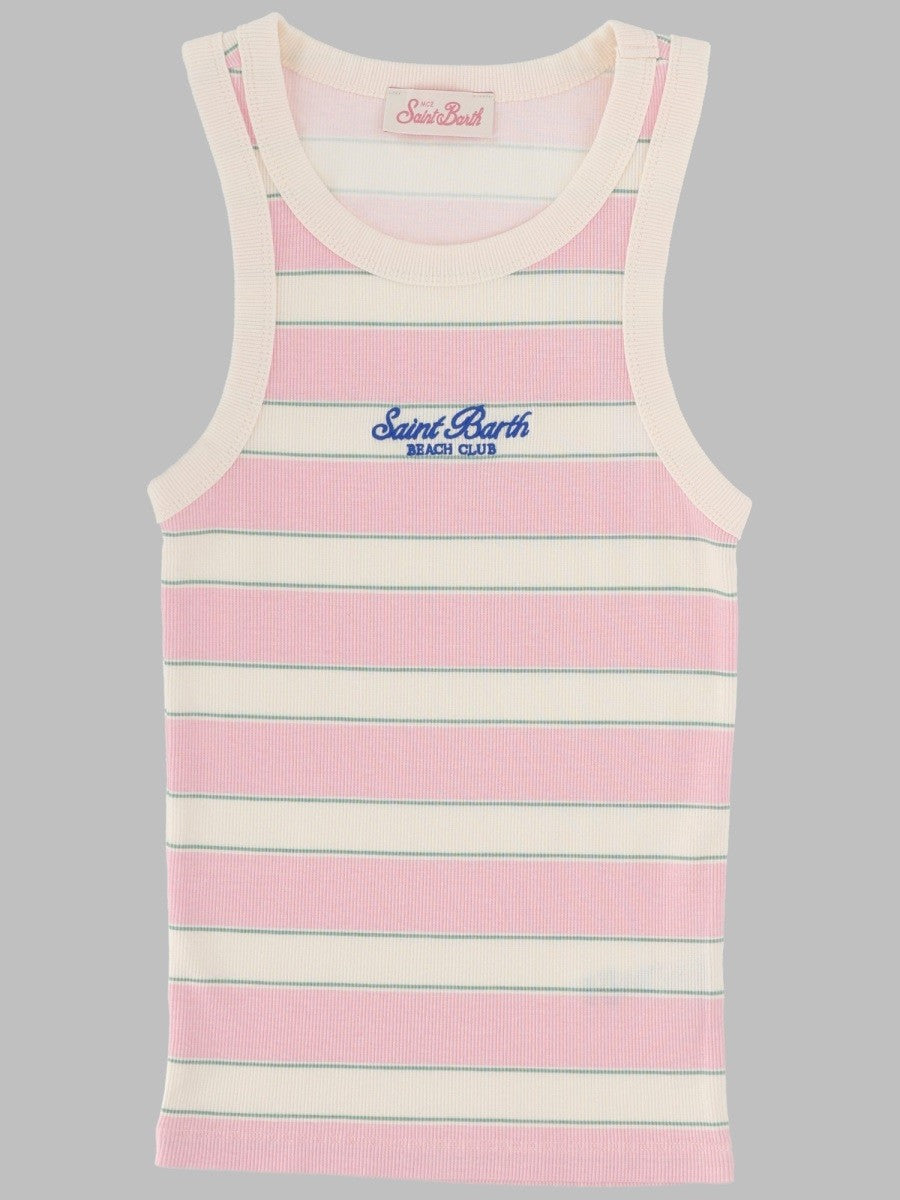Mc2 Saint Barth Women's Tank Top Ada Con Multicolor