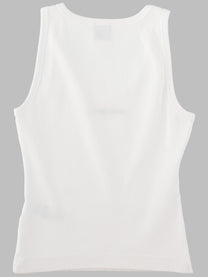 Casablanca Women's Tank Top Con White