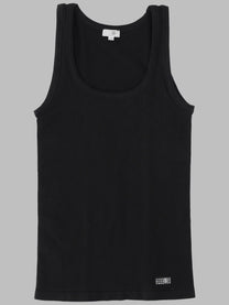 MM6 Maison Margiela Women's Tank Top Elasticizzato Black