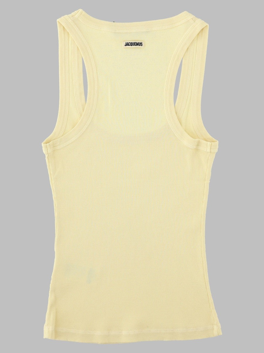 JACQUEMUS Women's Tank Top Gros Grain Yellow