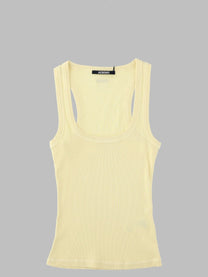 JACQUEMUS Women's Tank Top Gros Grain Yellow