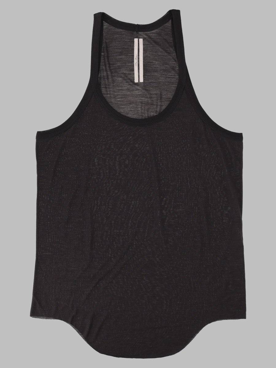 Rick Owens Men's Tank Top Pony Black
