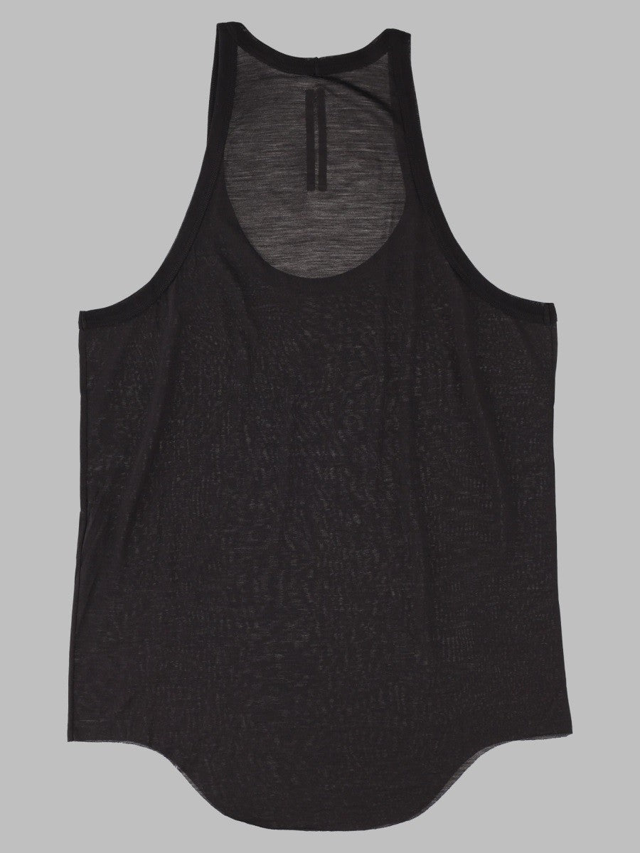 Rick Owens Men's Tank Top Pony Black