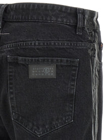 MM6 Maison Margiela Taped Jeans Black, view 4