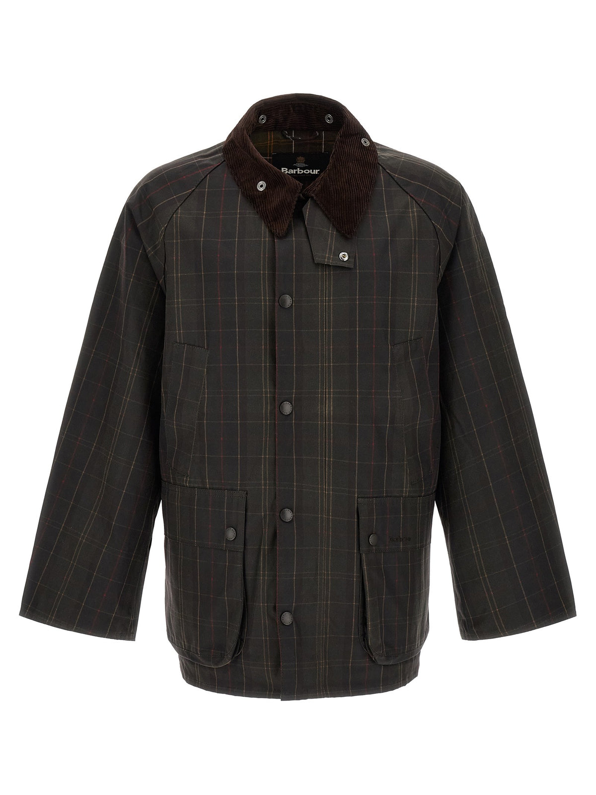 Barbour Tartan OS Bedale Jacket Green