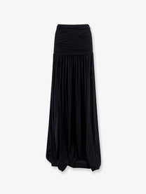 Amazuìn Women's Tayla Stretch Jersey Skirt Black