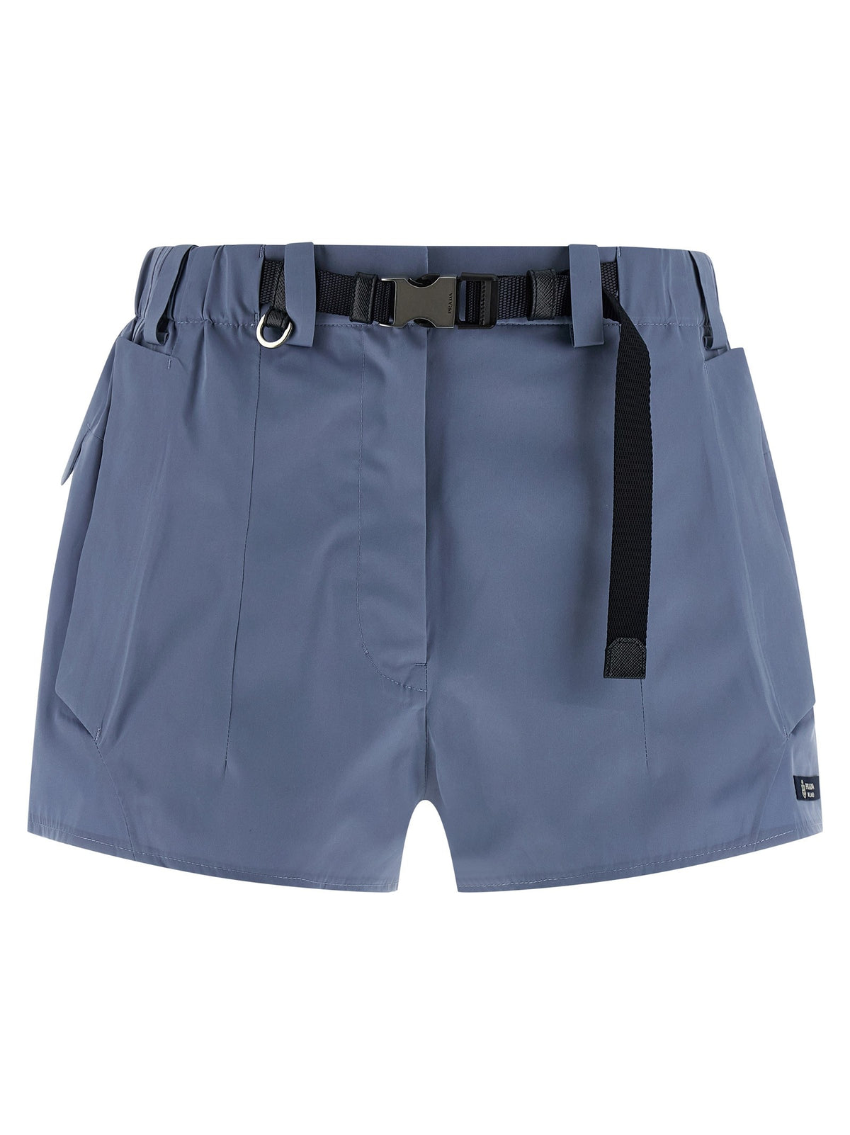 PRADA Technical Canvas Shorts Blue