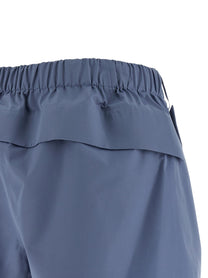 PRADA Technical Canvas Shorts Blue
