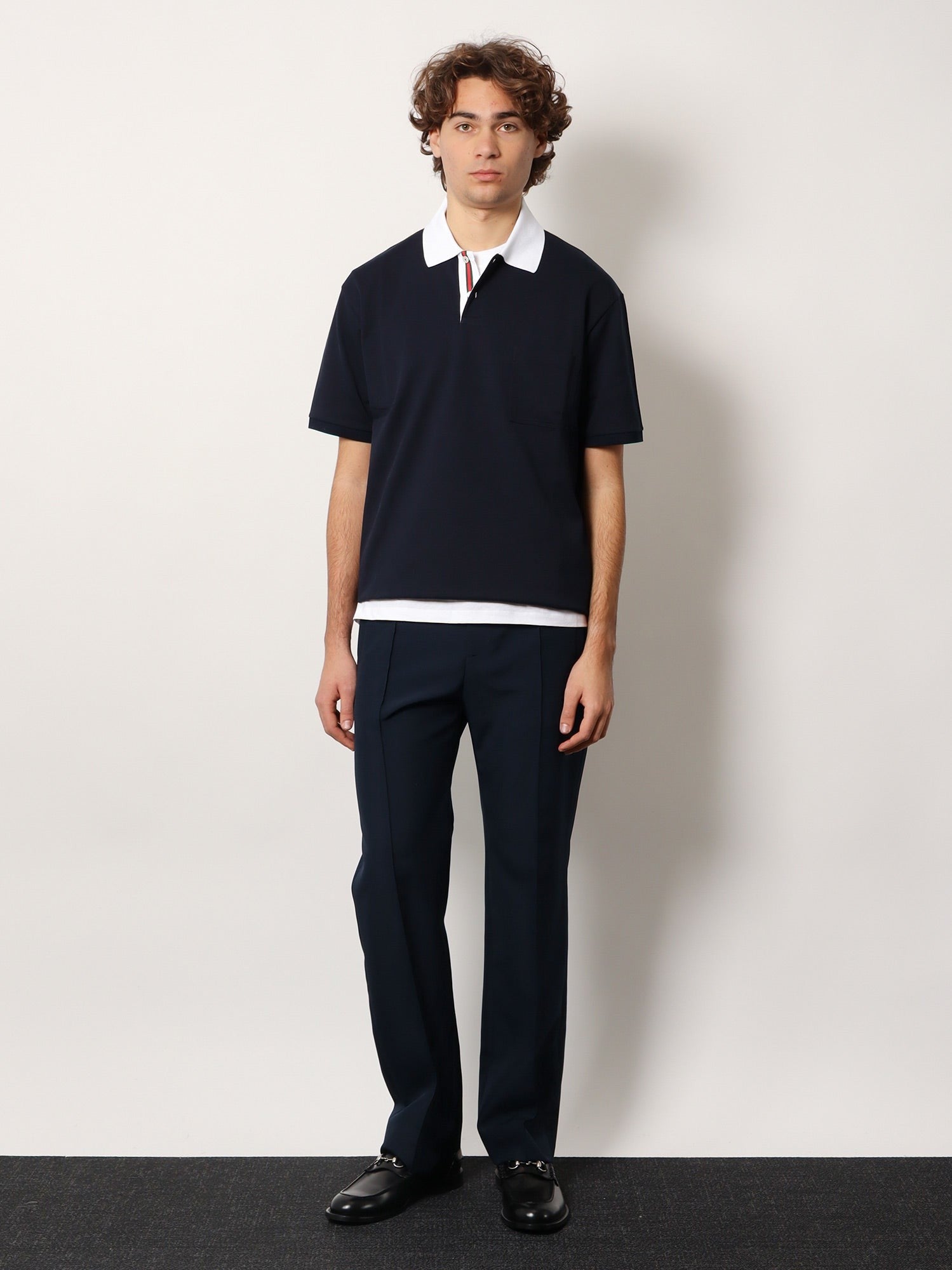 Gucci Men's Technical Panama Pants Blue