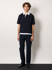 Gucci Men's Technical Panama Pants Blue