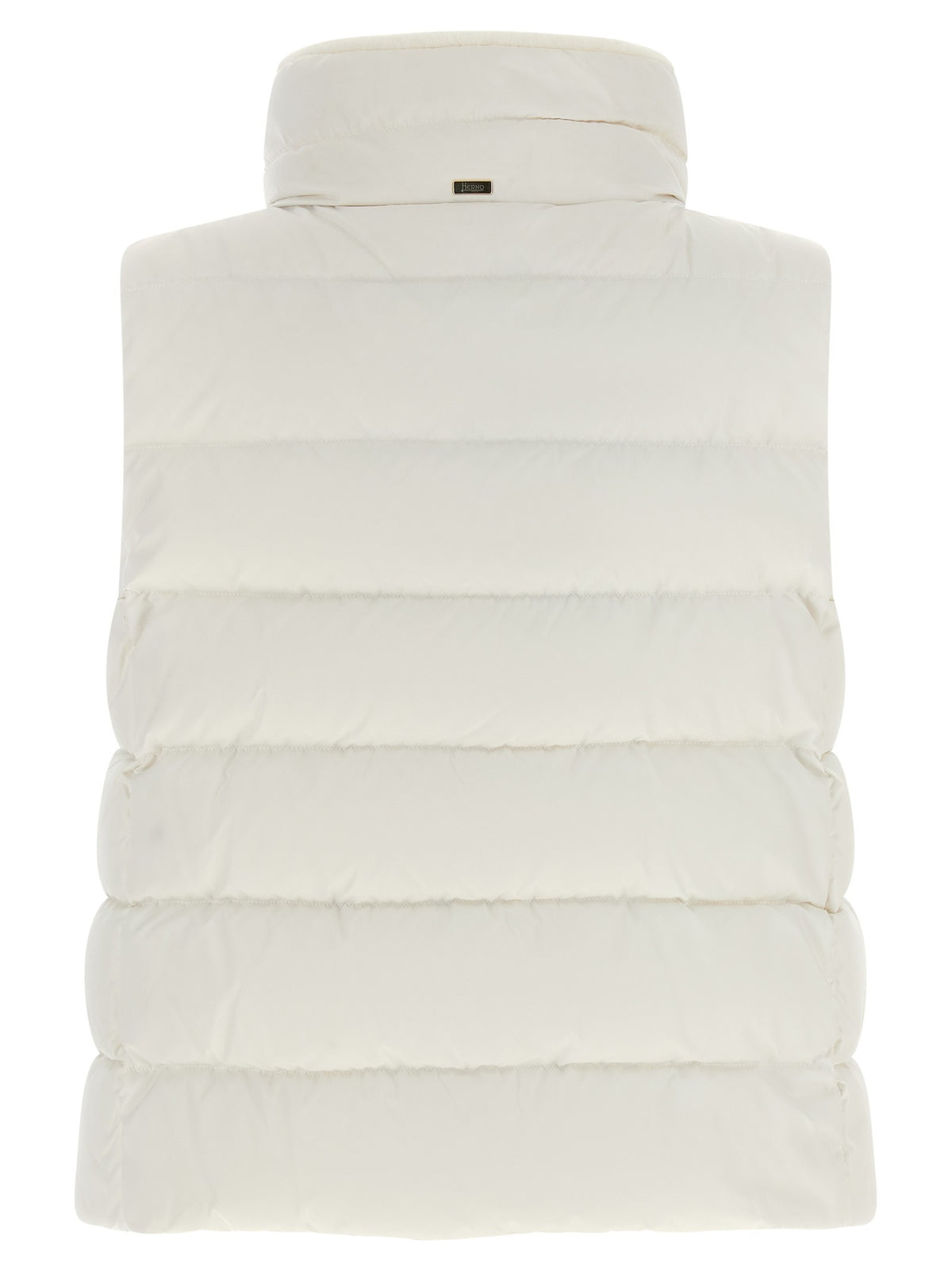 Herno Technical Satin Vest White