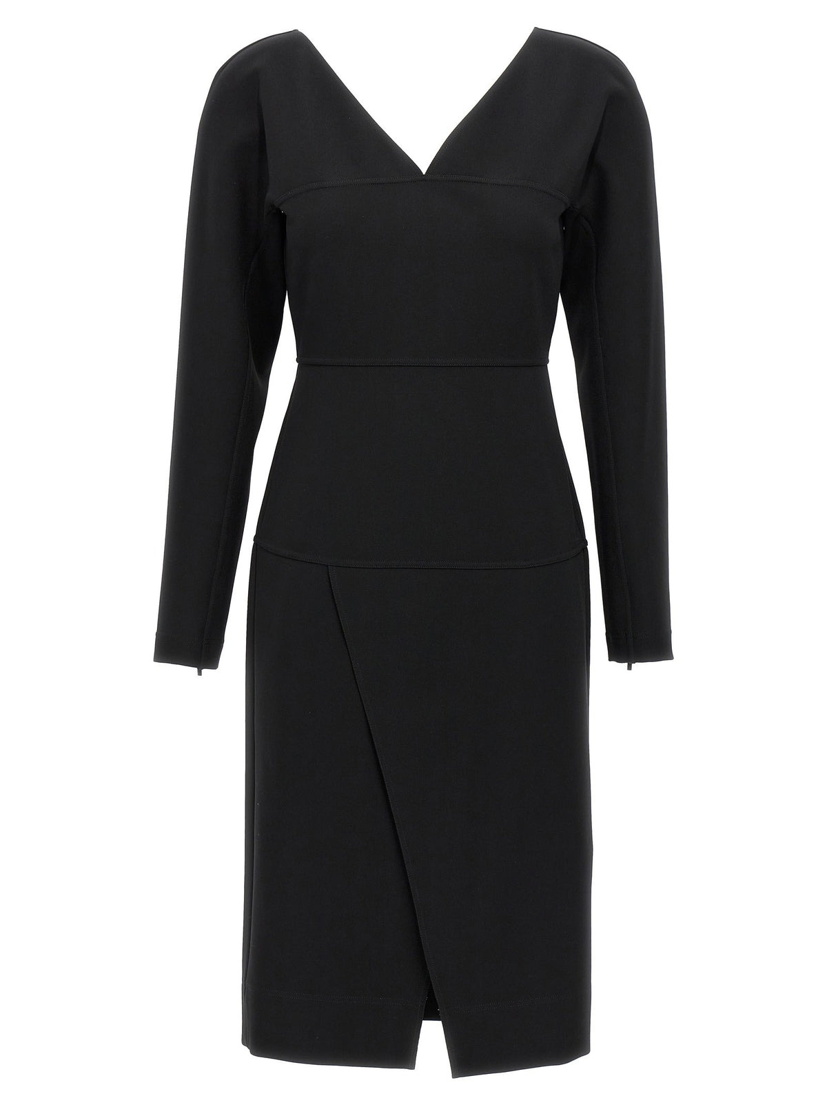 Fendi Techno Jersey Dress Black