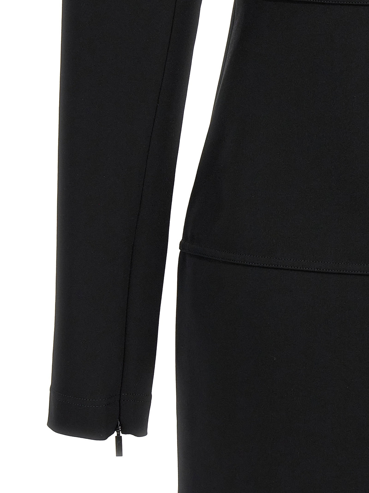 Fendi Techno Jersey Dress Black