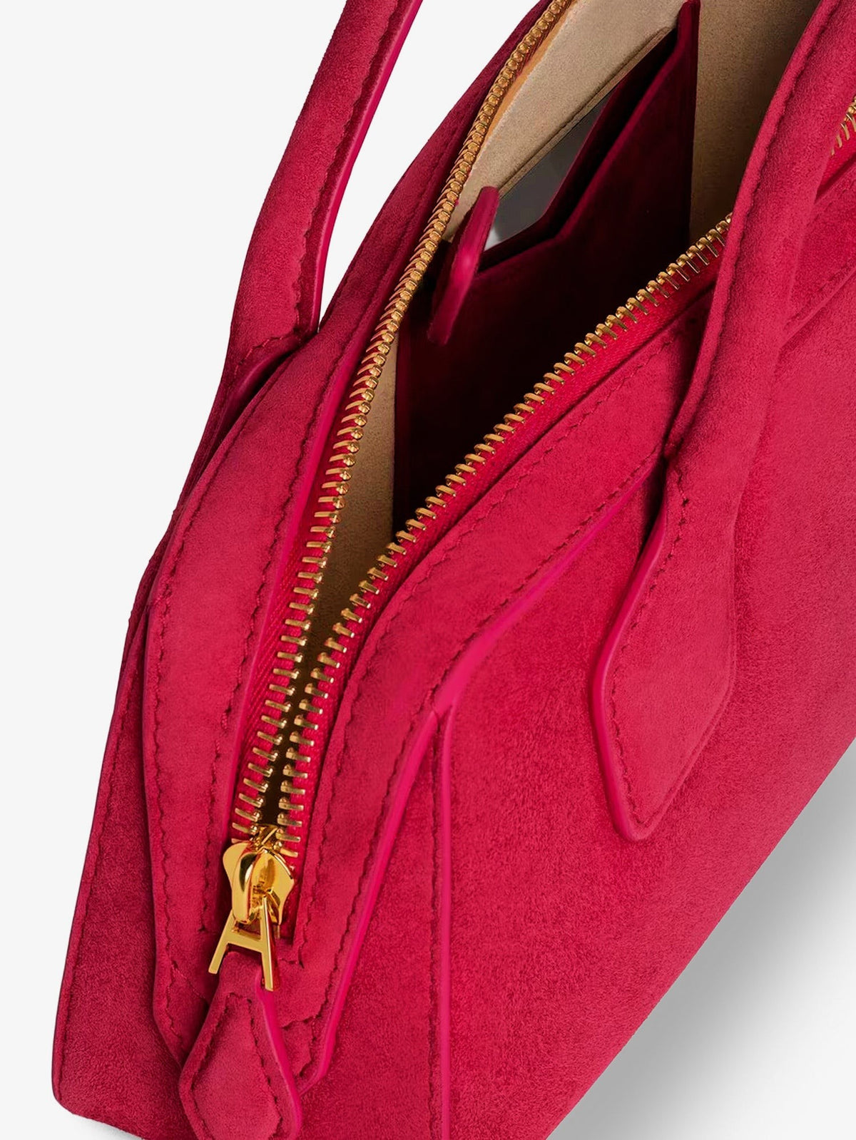 ALAÏA Women's Teckel Clutch Suede Handbag DALIA