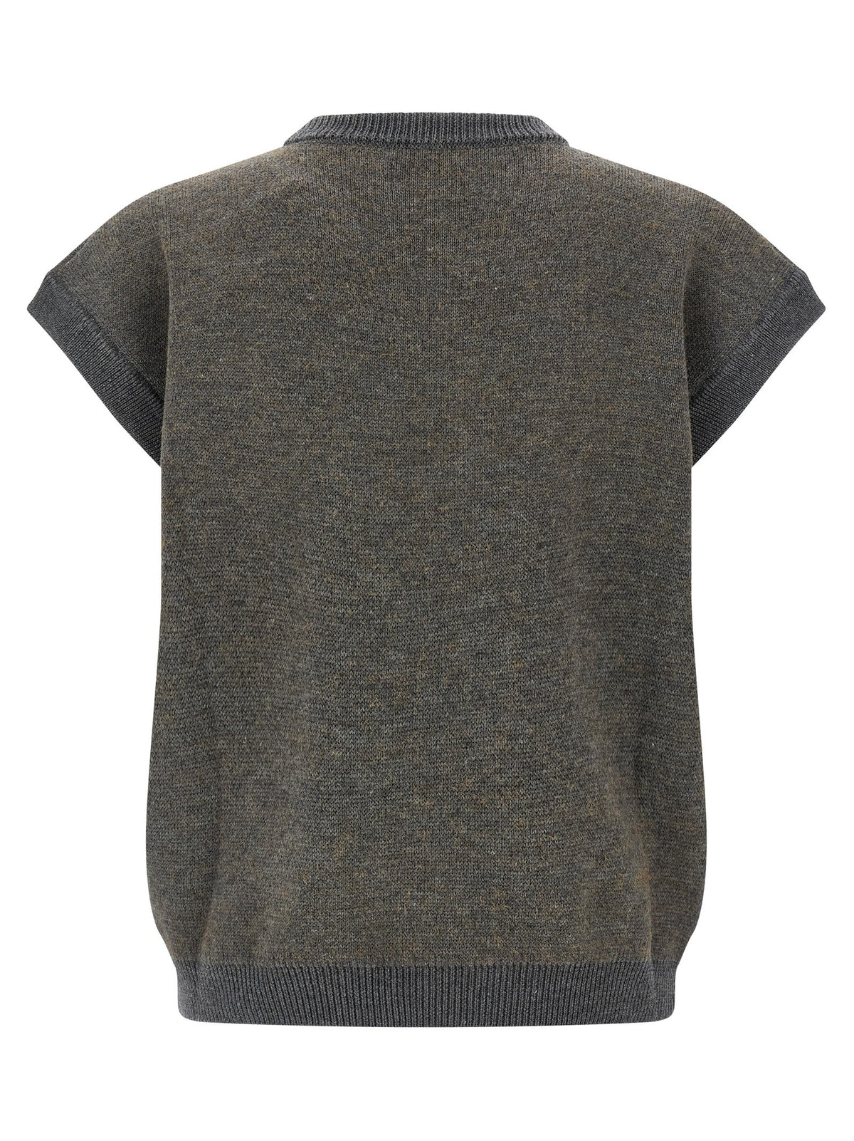 Magliano Teddy Bear Vest Grey