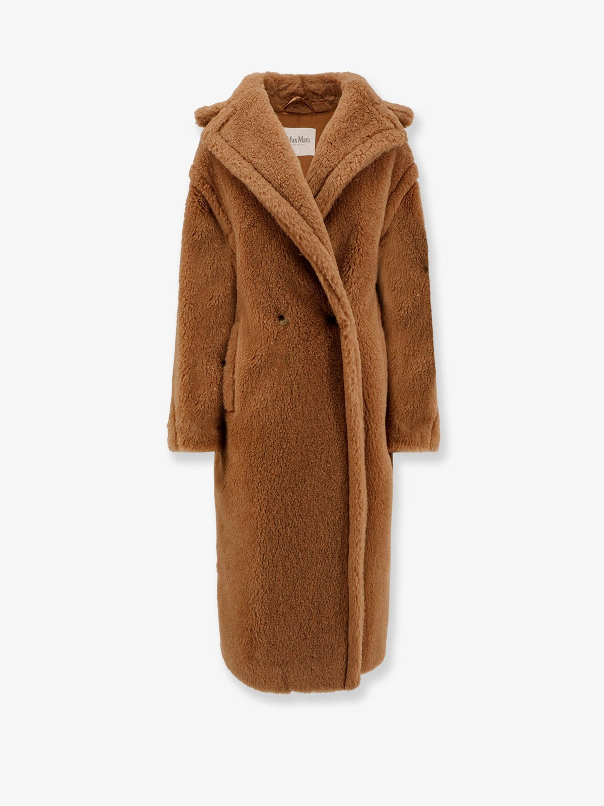 Max Mara Women's Teddy Camel Hair and Silk Coat Beige