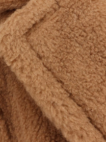 Max Mara Women's Teddy Camel Hair and Silk Coat Beige, view 3