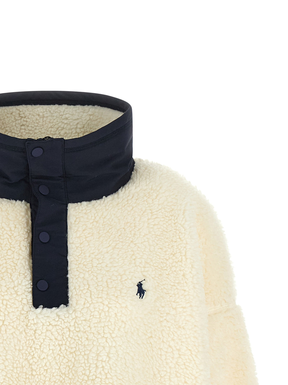 Polo Ralph Lauren Teddy Sweatshirt White, view 3