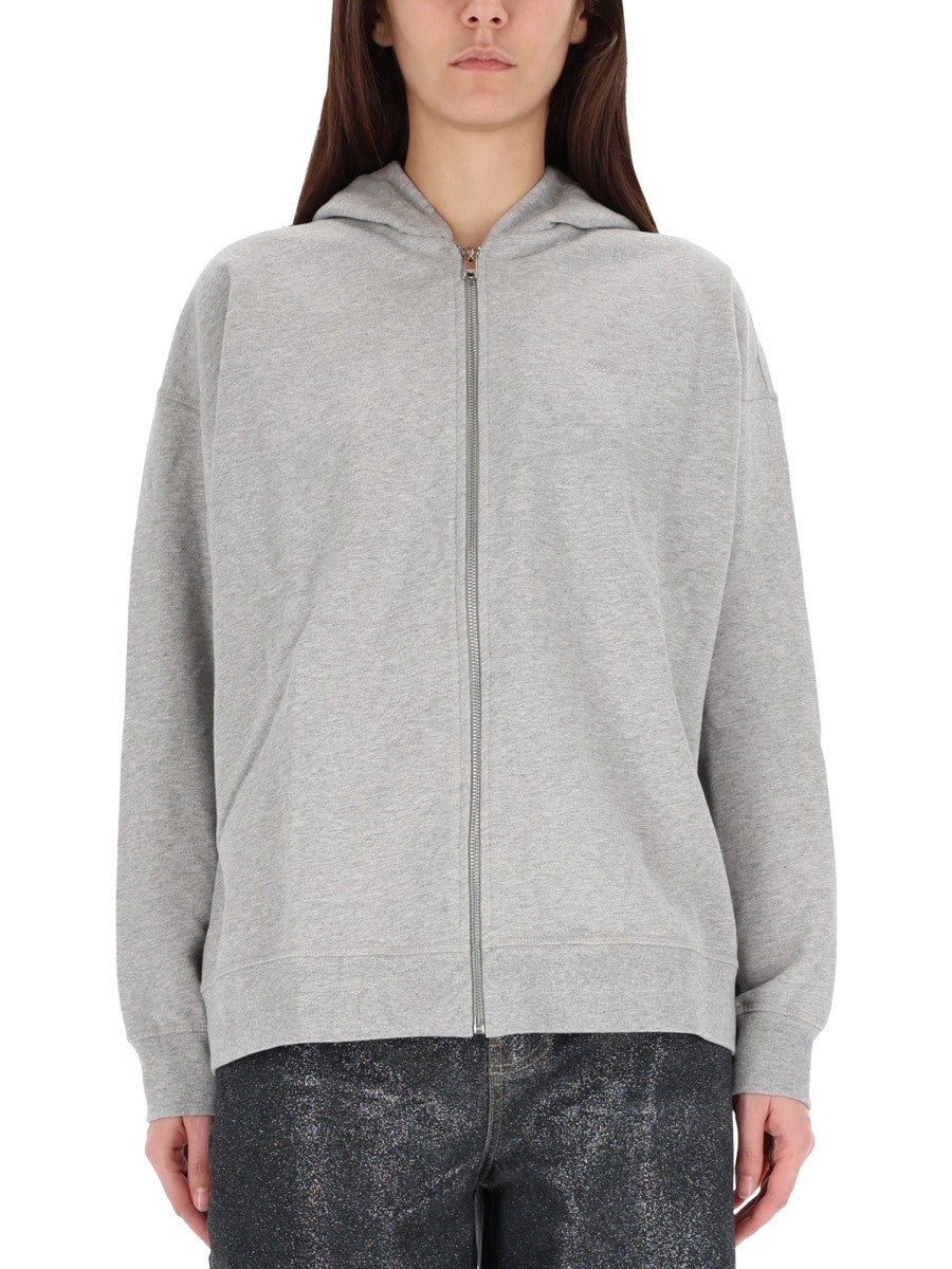 Ganni Women's Teddy Sweatshirt Grey