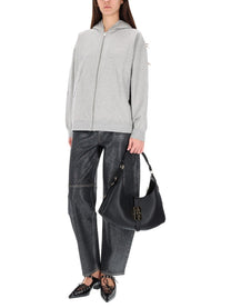Ganni Women's Teddy Sweatshirt Grey