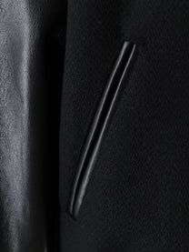 Celine Men's Teddy Virgin Wool Jacket Black