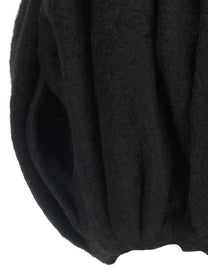 Rick Owens Temple Bubble Cropped Cape Black, view 4