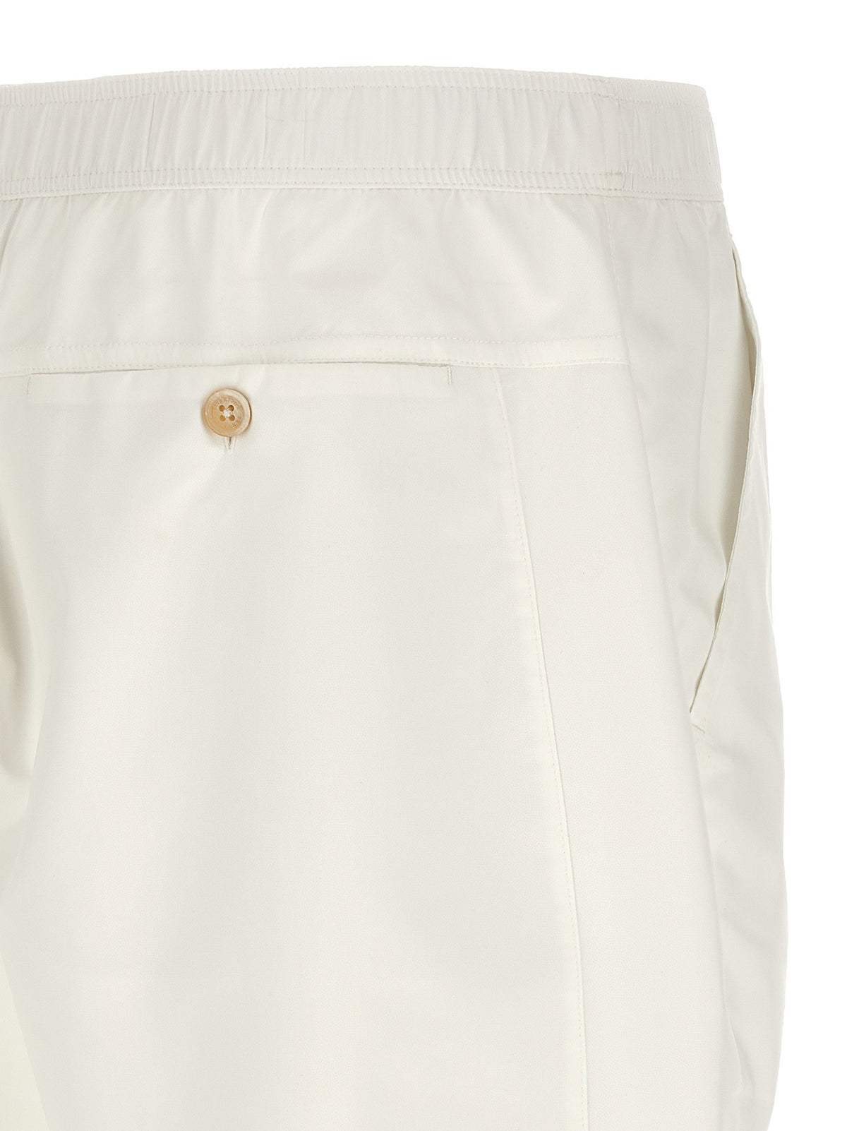 Brunello Cucinelli Tennis Bermuda Shorts White