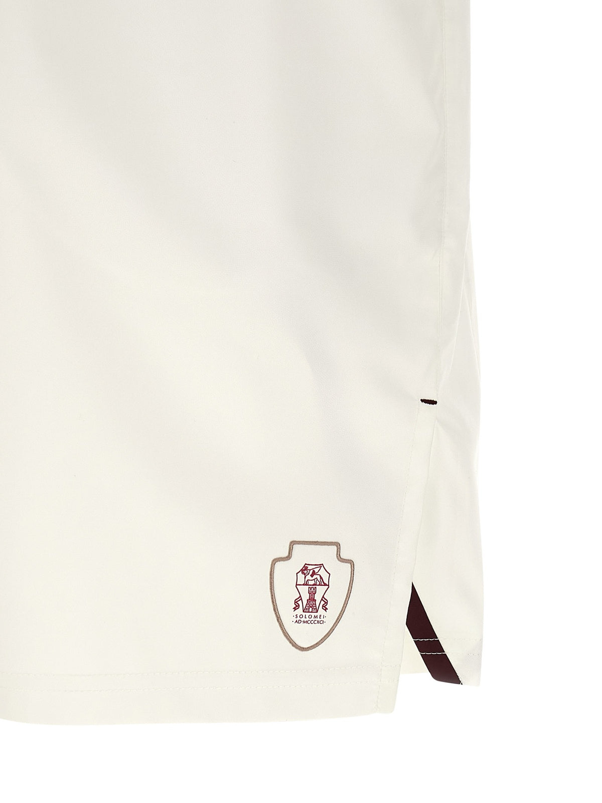 Brunello Cucinelli Tennis Bermuda Shorts White