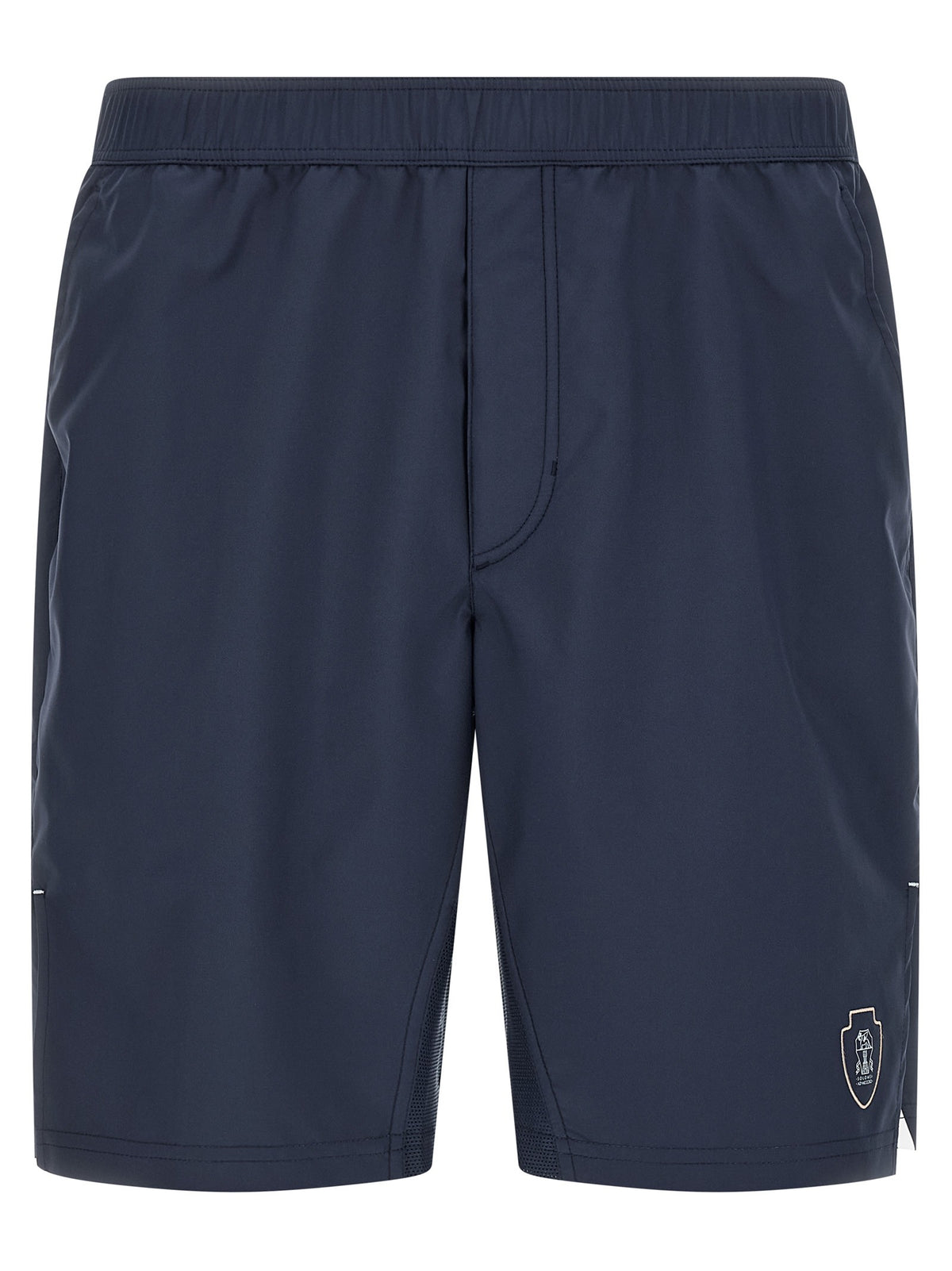 Brunello Cucinelli Tennis Bermuda Shorts Blue