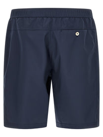 Brunello Cucinelli Tennis Bermuda Shorts Blue