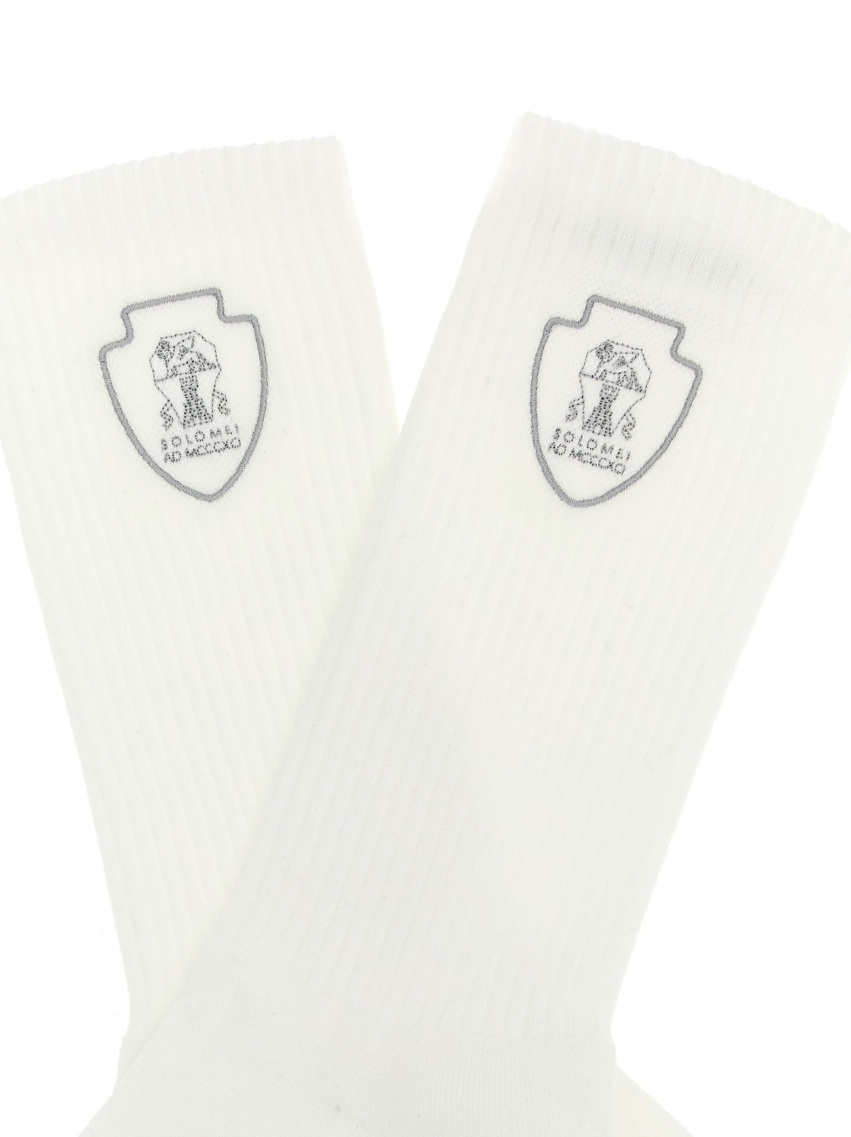 Brunello Cucinelli Tennis Tights White