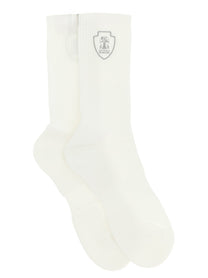 Brunello Cucinelli Tennis Tights White