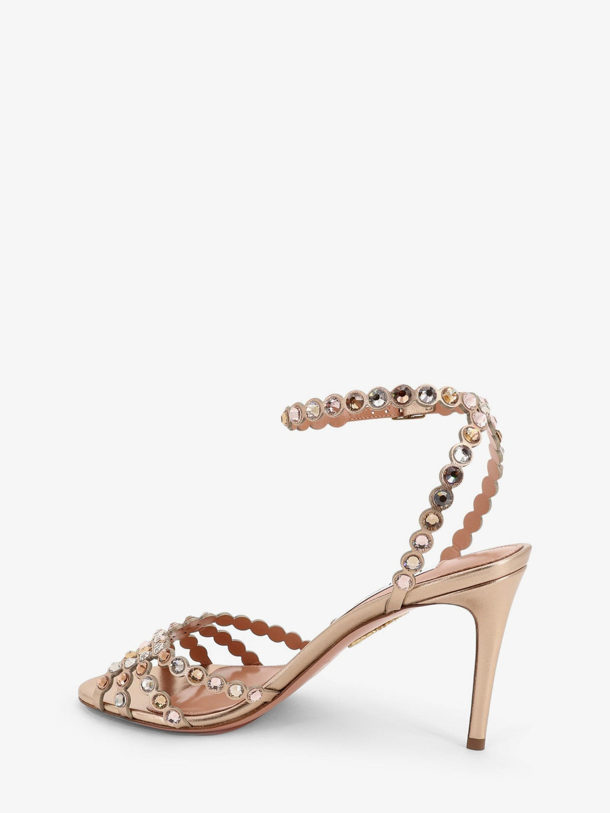 Aquazzura Women's Tequila Sandals Orange, view 3