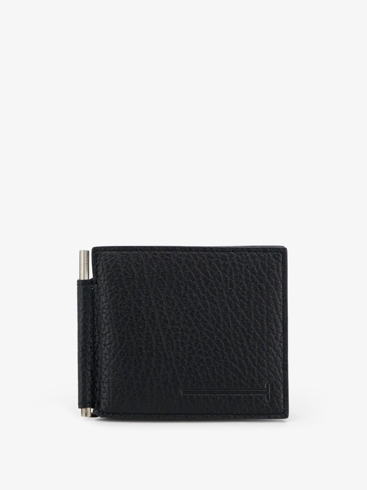 Tom Ford Men's Textured Leather Wallet Black