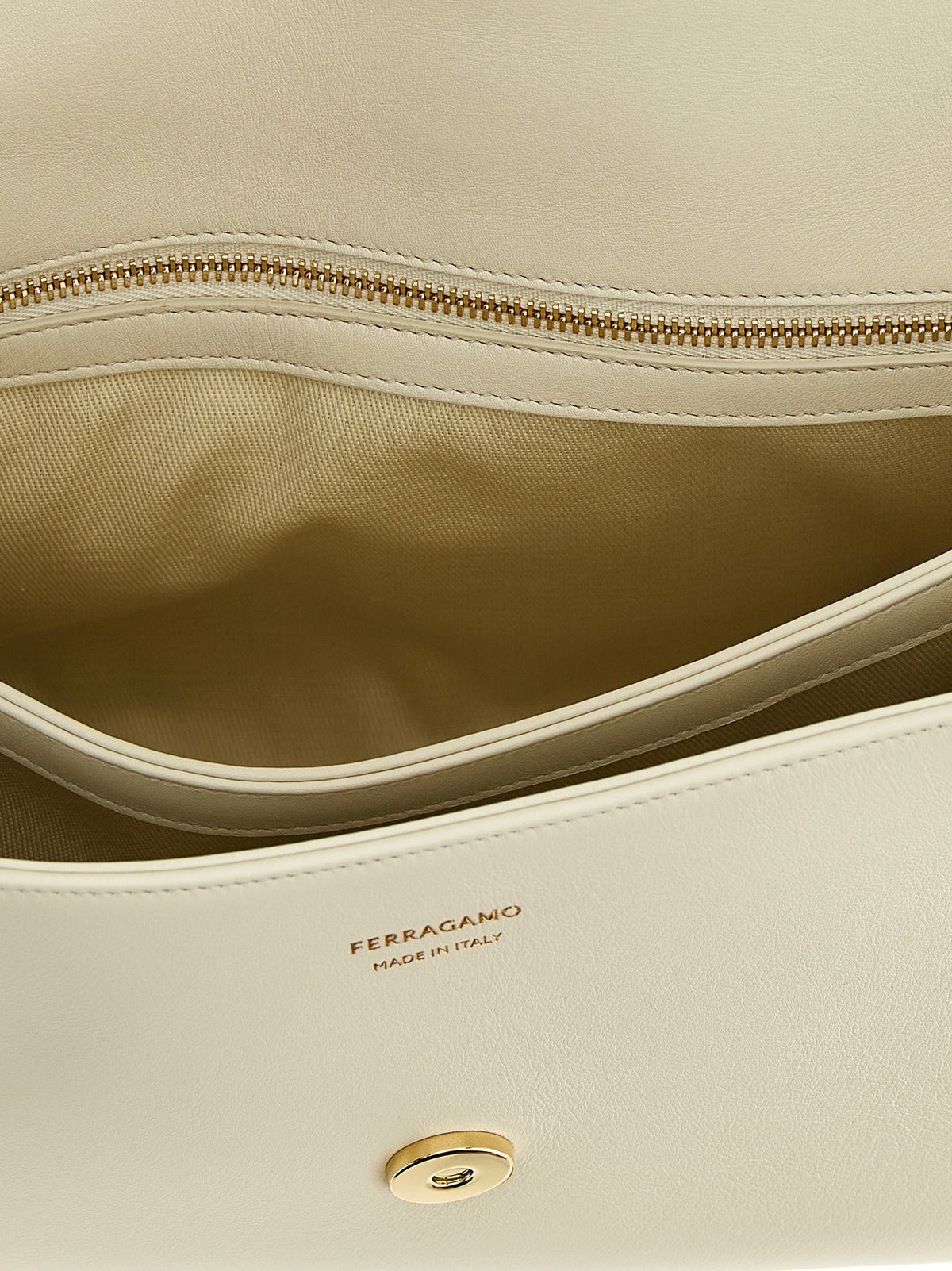 Ferragamo TH ( ) Shoulder Bag White