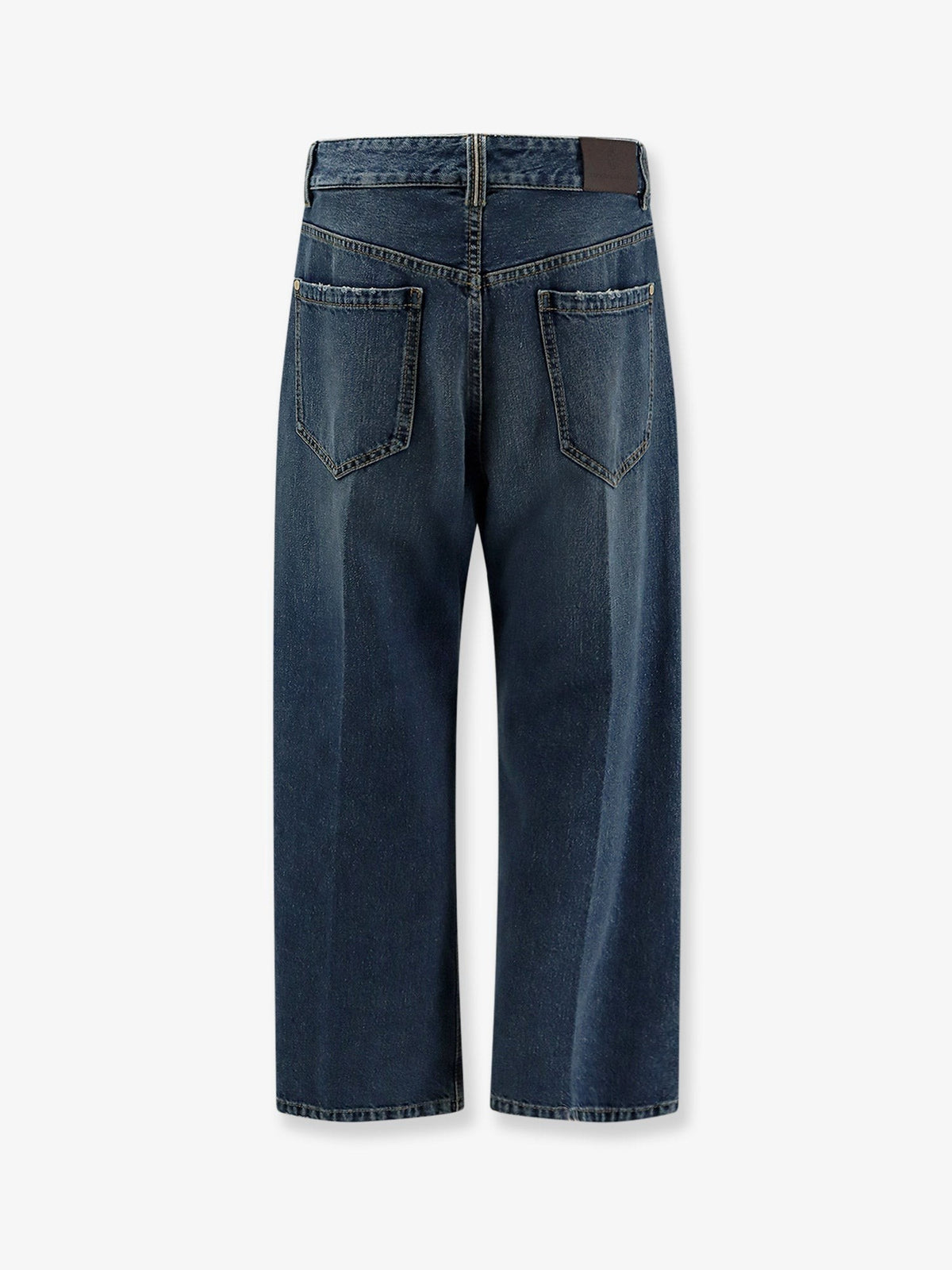 Brunello Cucinelli Women's The Contemporary Square Jeans Blue