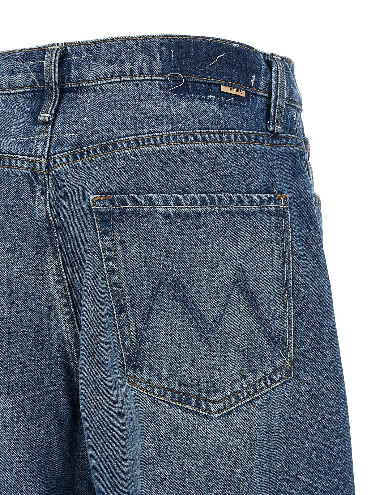 MOTHER The Dodger Flood Jeans Blue