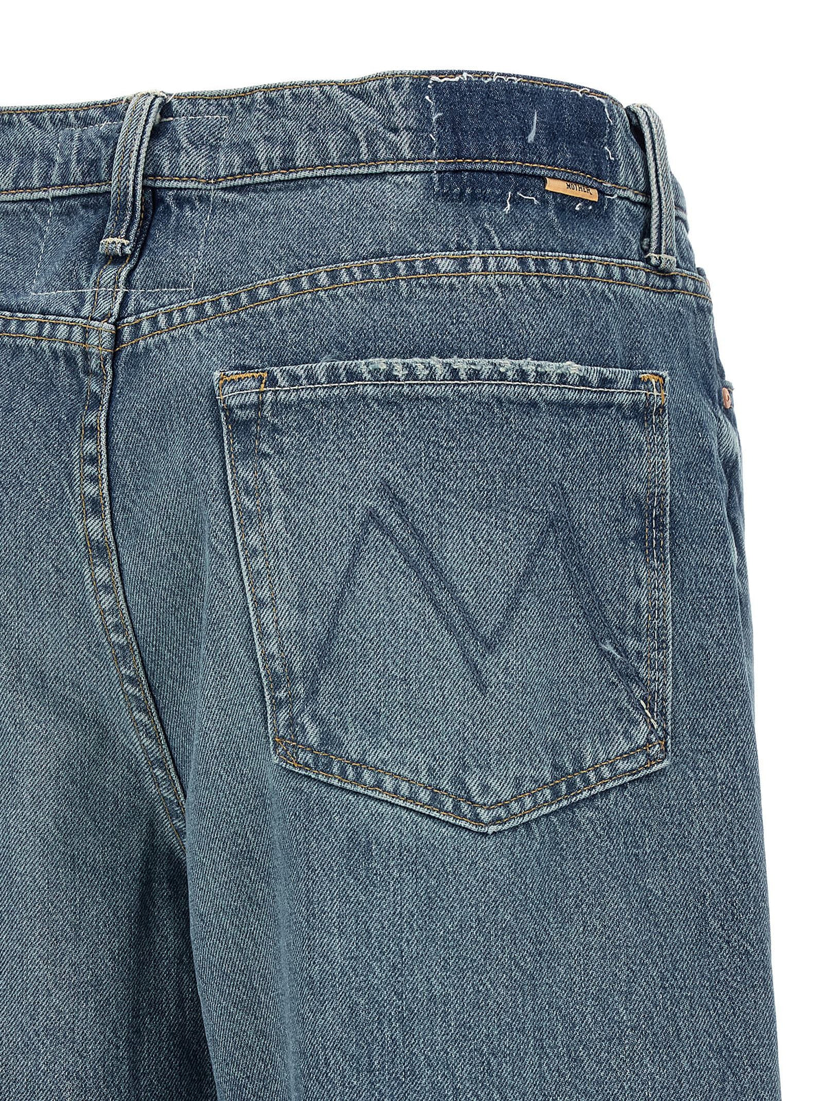 MOTHER The Dodger Flood Jeans Blue