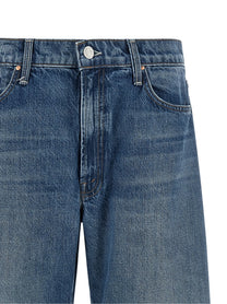 MOTHER The Dodger Flood Jeans Blue