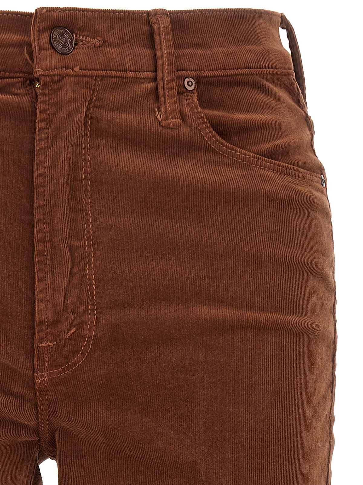 MOTHER The Doozy Pants Brown, view 3